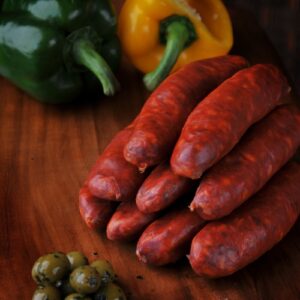 Traditional Spanish Chorizo made with pork and a hint of spice.