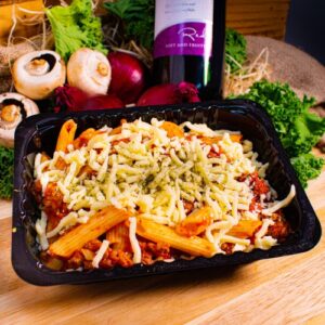 Traditional Penne Bolognese