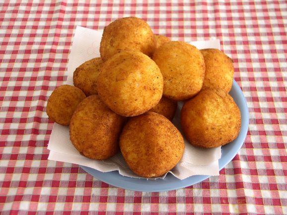Arancine with Spinach & Bolognaise Arancine with Spinach & Bolognaise