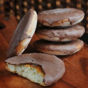 Caramel Jaffa Cakes