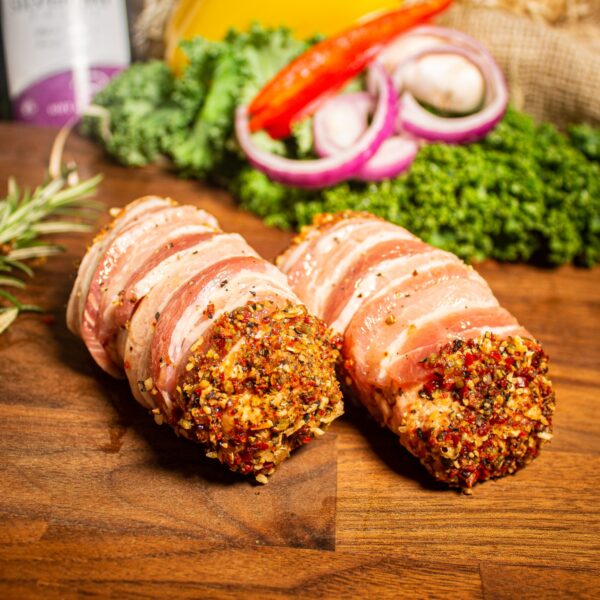 Pork & Peppercorn Wraps