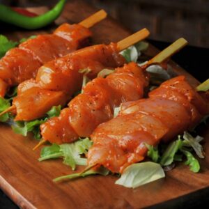 Southern Smokey BBQ Chicken Kebab