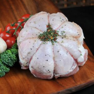 Cranberry Festive Chicken Cushion