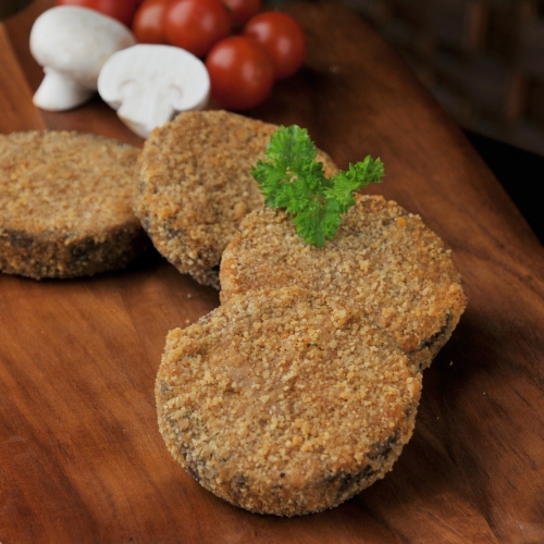 Homemade Haggis coated with our own schnitzel breadcrumbs.