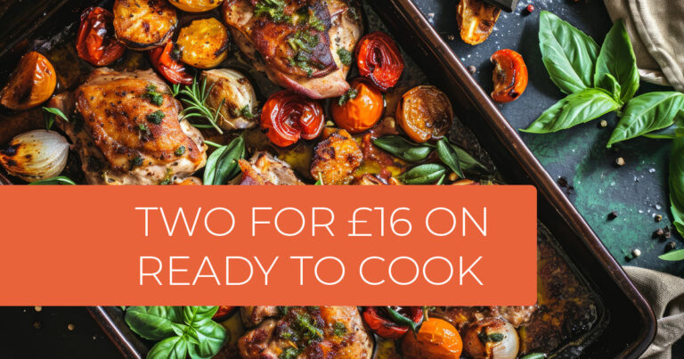 Two for £16 on Ready to Cook