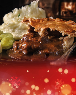 Festive Steak Pie