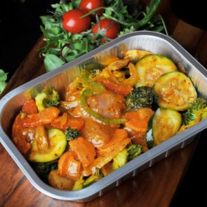 Korean BBQ Chicken Stir Fry