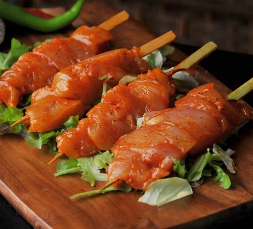 Korean BBQ Chicken Kebab 3635