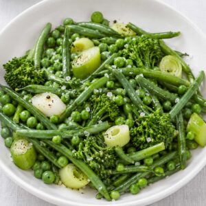 Seasoned Green Vegetable Medley